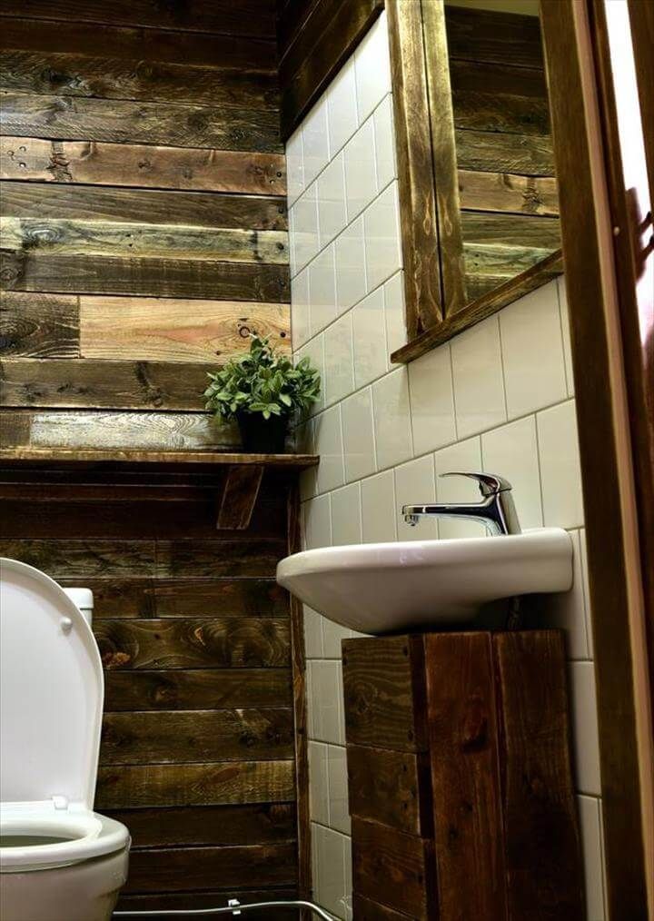 Pallet Bathroom Ideas | 99 Pallets